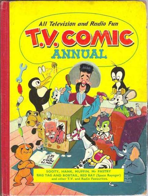 Tv Comic Annual 1956 comic cover