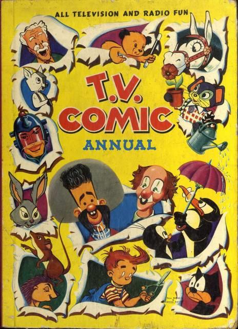 Tv Comic Annual 1957 comic cover