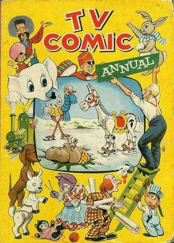 Tv Comic Annual 1958 comic cover