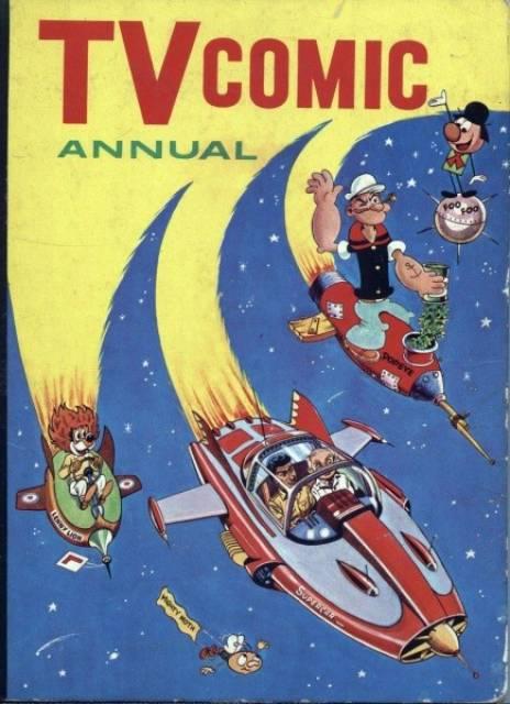 Tv Comic Annual 1963 comic cover