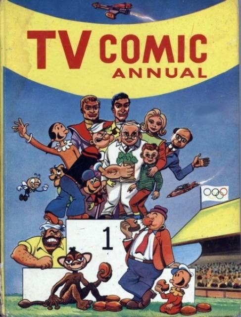 Tv Comic Annual 1965 comic cover