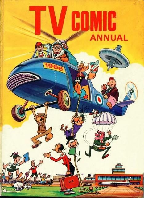 Tv Comic Annual 1966 comic cover