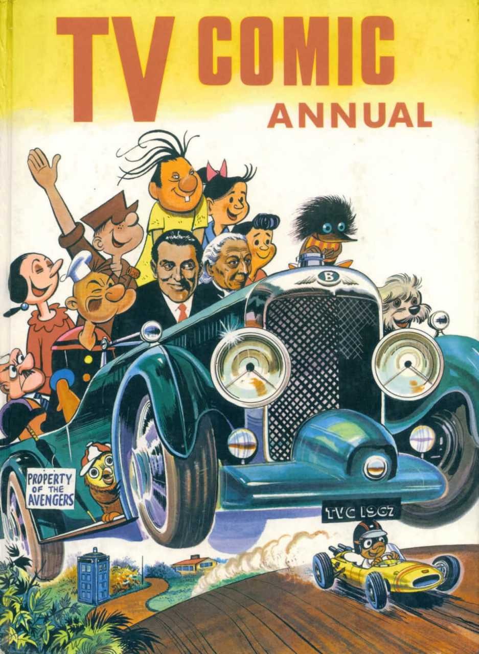 Tv Comic Annual 1967 comic cover