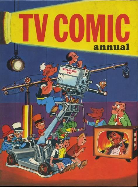 Tv Comic Annual 1969 comic cover