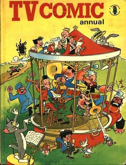 Tv Comic Annual 1971 comic cover
