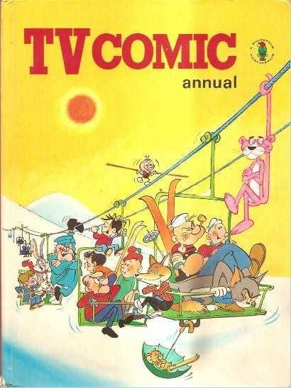 Tv Comic Annual 1972 comic cover