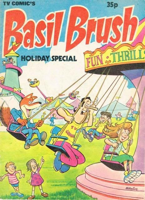 TV Comics Basil Brush Holiday Special 1978 comic cover