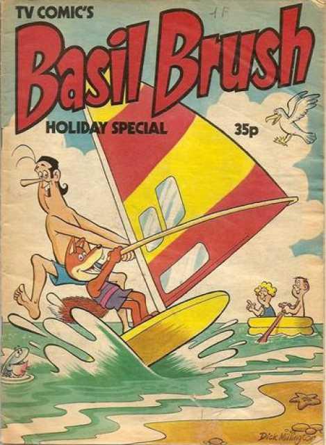 TV Comics Basil Brush Holiday Special 1979 comic cover