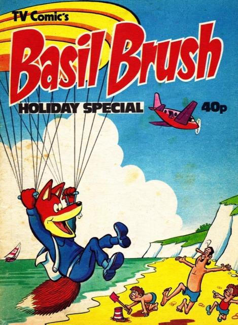 TV Comics Basil Brush Holiday Special 1980 comic cover