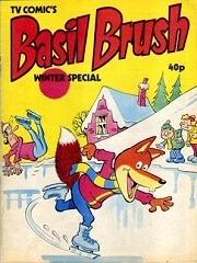 TV Comics Basil Brush Winter Special 1980 comic cover