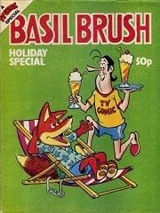 TV Comics Basil Brush Holiday Special 1981 comic cover