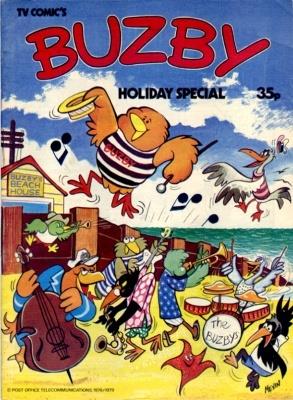 TV Comic's Buzby Holiday Special 1979 comic cover