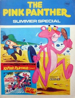TV Comic Pink Panther Holiday Special 1972 comic cover