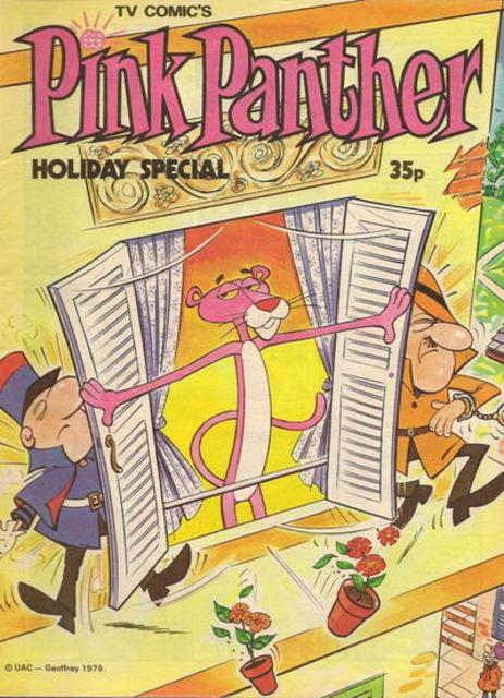 TV Comic Pink Panther Holiday Special 1979 comic cover