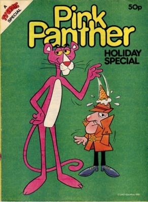 TV Comic Pink Panther Holiday Special 1981 comic cover