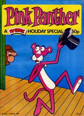 TV Comic Pink Panther Holiday Special 1982 comic cover