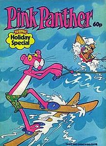 TV Comic Pink Panther Holiday Special 1983 comic cover