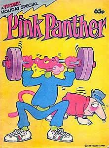 TV Comic Pink Panther Holiday Special 1984 comic cover