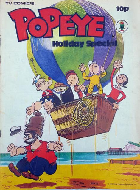 TV Comic Popeye Holiday Special 1973 comic cover