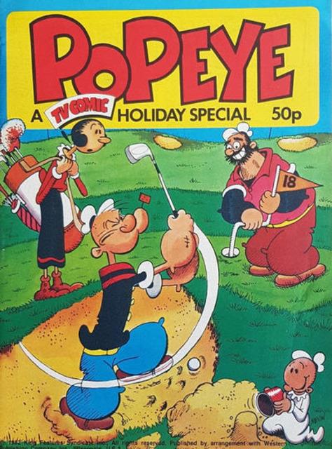 TV Comic Popeye Holiday Special 1982 comic cover