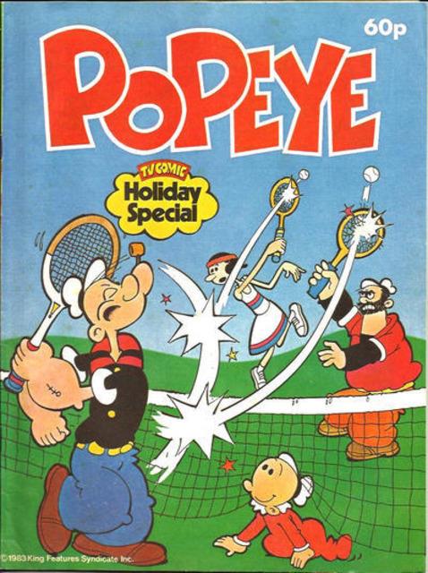 TV Comic Popeye Holiday Special 1983 comic cover