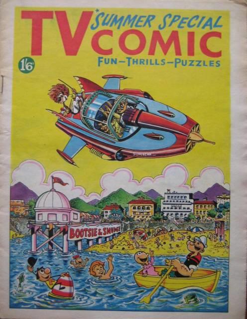 TV Comic Holiday Special 1962 comic cover