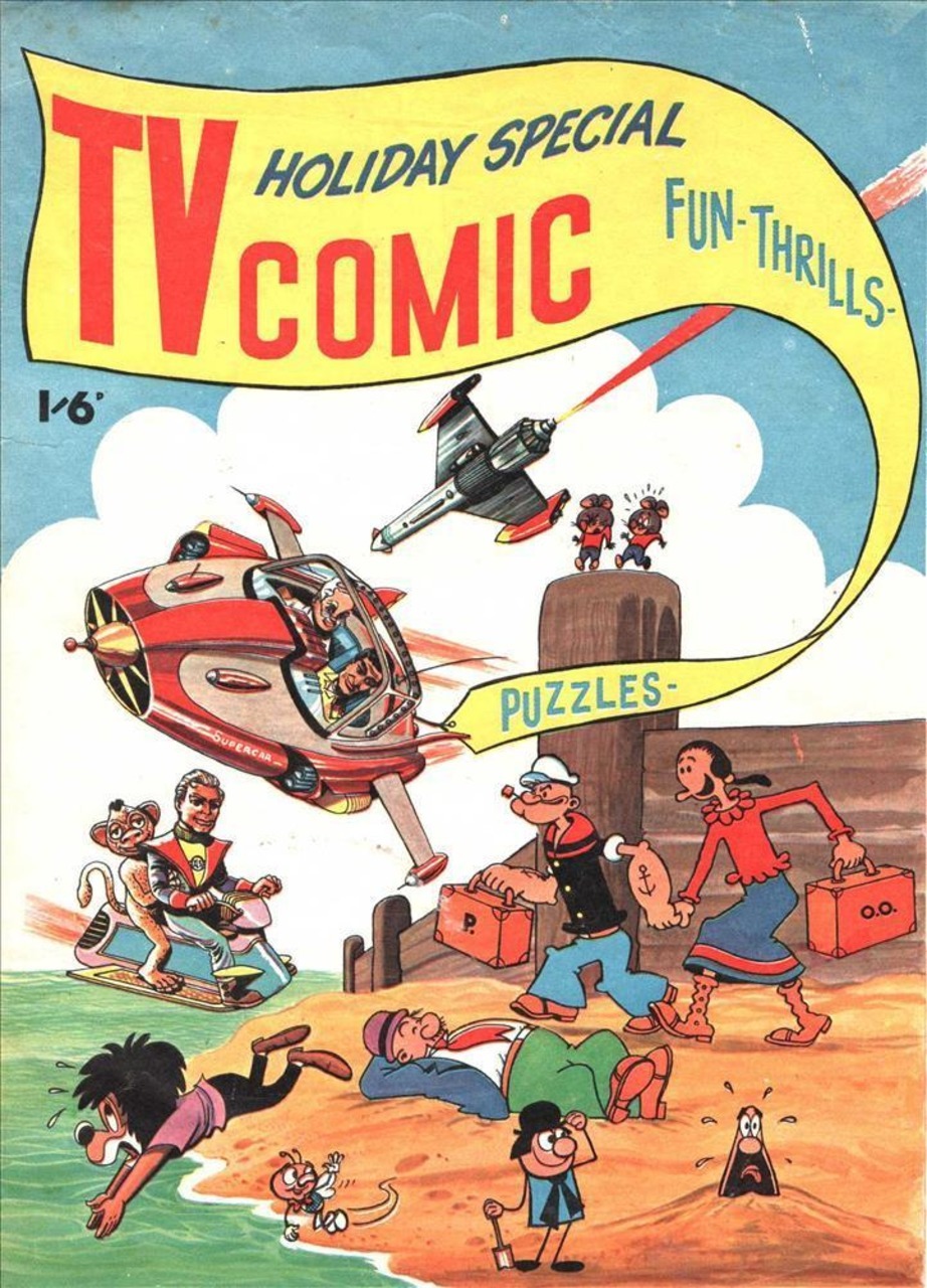 TV Comic Holiday Special 1963 comic cover