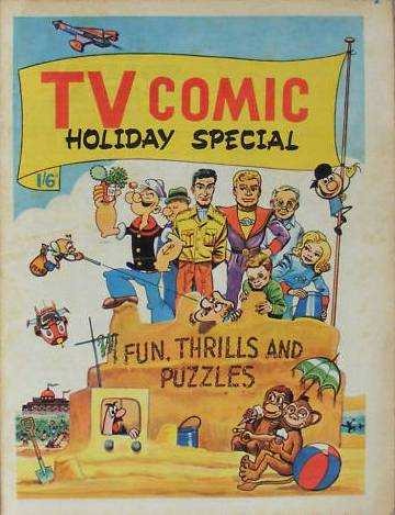 TV Comic Holiday Special 1964 comic cover