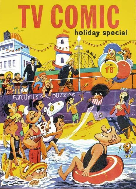 TV Comic Holiday Special 1966 comic cover