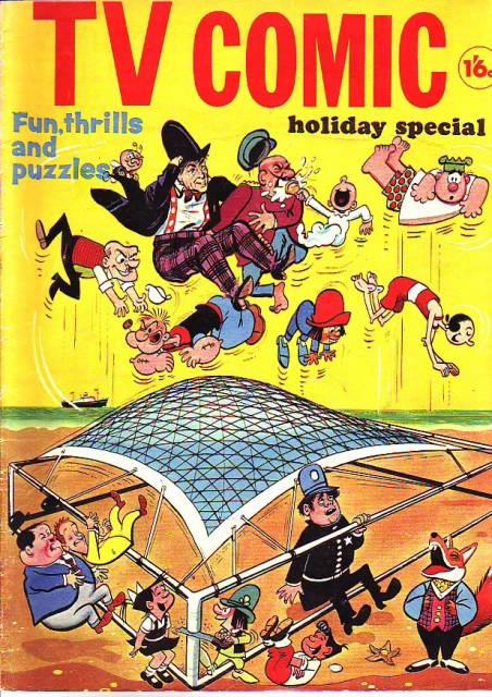 TV Comic Holiday Special 1968 comic cover