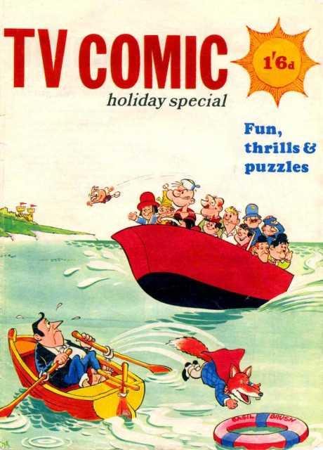 TV Comic Holiday Special 1969 comic cover