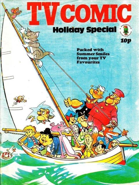 TV Comic Holiday Special 1972 comic cover