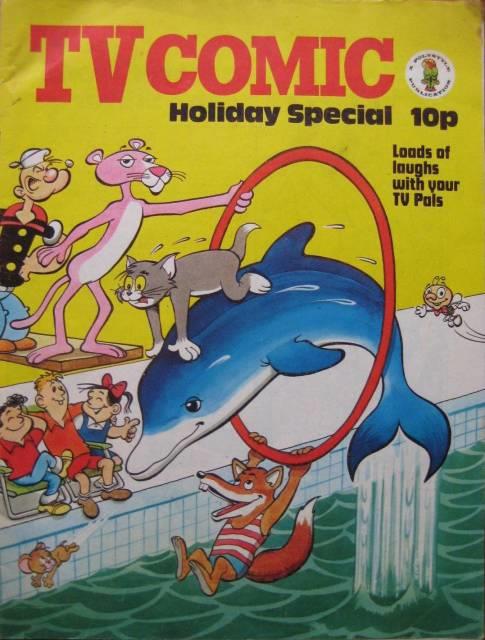 TV Comic Holiday Special 1973 comic cover