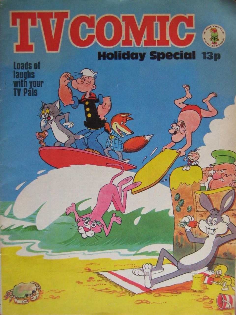 TV Comic Holiday Special 1974 comic cover