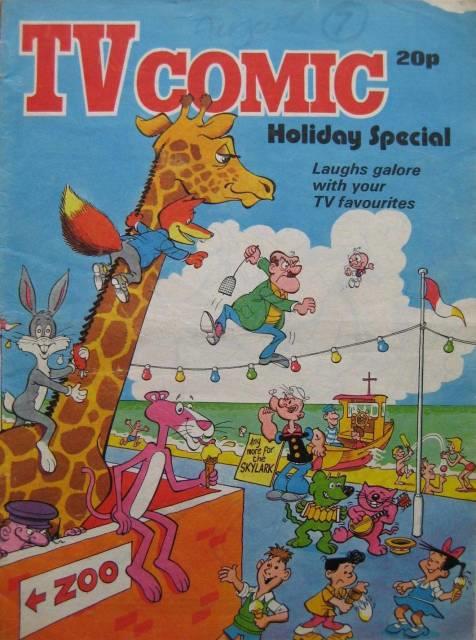 TV Comic Holiday Special 1975 comic cover