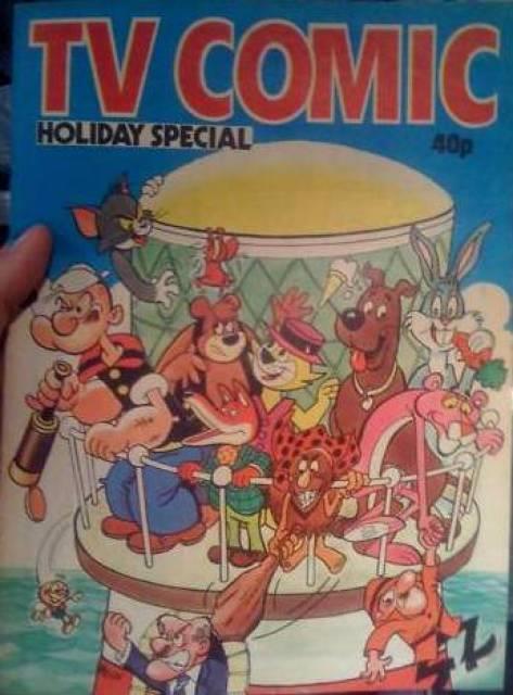 TV Comic Holiday Special 1980 comic cover