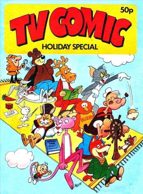 TV Comic Holiday Special 1982 comic cover