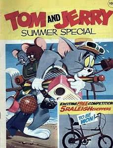 TV Comic Tom and Jerry Holiday Special #1972 comic cover