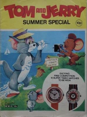 TV Comic Tom and Jerry Holiday Special #1973 comic cover