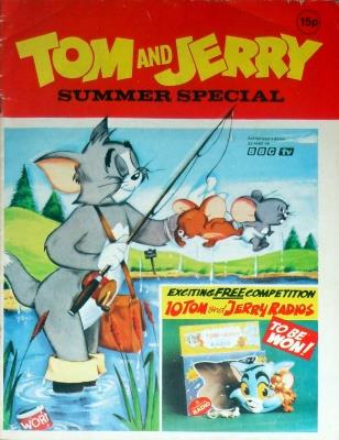 TV Comic Tom and Jerry Holiday Special #1974 comic cover