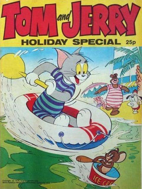 TV Comic Tom and Jerry Holiday Special #1976 comic cover