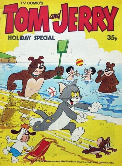 TV Comic Tom and Jerry Holiday Special #1979 comic cover