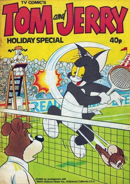 TV Comic Tom and Jerry Holiday Special #1980 comic cover