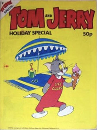 TV Comic Tom and Jerry Holiday Special #1981 comic cover