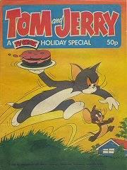 TV Comic Tom and Jerry Holiday Special #1982 comic cover