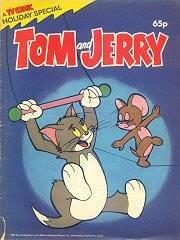 TV Comic Tom and Jerry Holiday Special #1984 comic cover