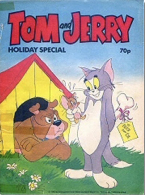 TV Comic Tom and Jerry Holiday Special #1985 comic cover