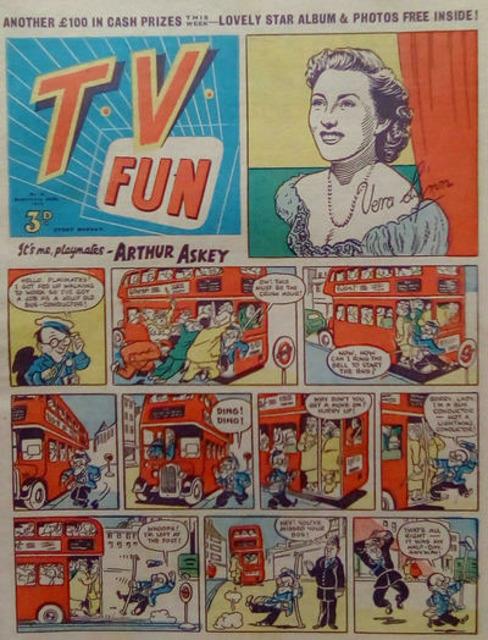 Tv Fun #2 comic cover