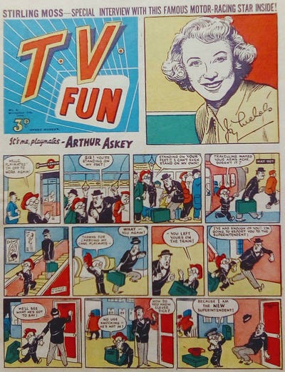 Tv Fun #8 comic cover