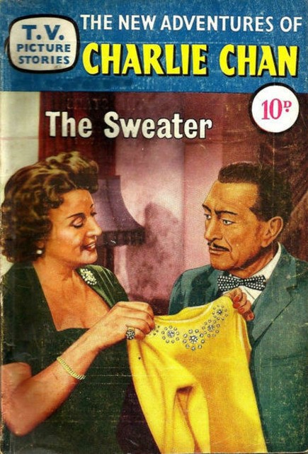 TV Picture Stories Charlie Chan Mini Series #4 comic cover